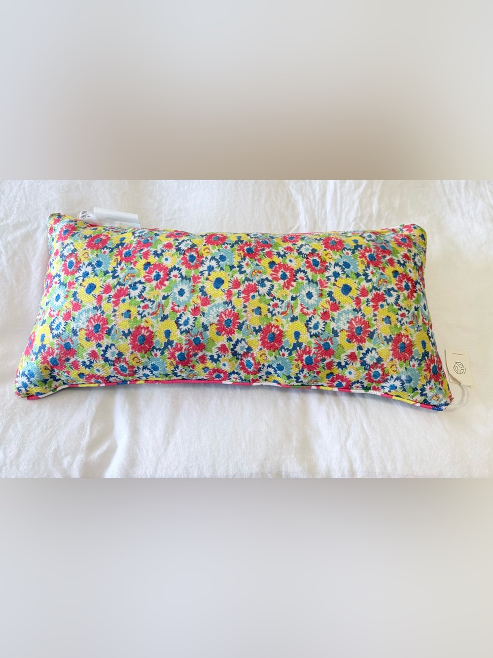 Anthropologie Sarah Campbell | Lumbar Pillow | Indoor/Outdoor Flowerbed Pillow - Picture 2 of 9